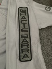 GRACIE BARRA Equipe GB STORM Jiu Jitsu For Everyone Gi White Adult Size A1