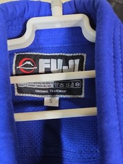 Fuji Kimonos Gi Set Men Sz 5 Blue Jiu Jitsu Uniform Jacket Pants Traditional