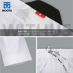 MOOTO EXTERA S6 Uniform World Taekwondo WTF Dobok BK Neck – Tracking