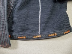 Jaco Jiu Jitsu Hybrid Performance Gi Jacket BJJ JIU JITSU Black A1 Embroidered