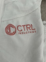 CTRL Industries Gi Kimono Jacket And Pants Youth M2 White Martial Arts MMA *READ