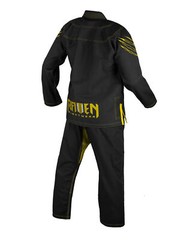 Raven Fightwear Men’s BJJ Horror Werewolf Brazilian Jiu Jitsu Premium GI Black
