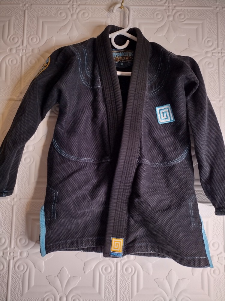 Hypnotik Vortex Jui Jitsu Jacket Black Youth Size M2 – No Belt