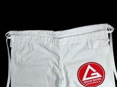Gracie Barra Equipe Edition Pants Womens F4 White Ripstop Jiu Jitsu Kimono NWOT