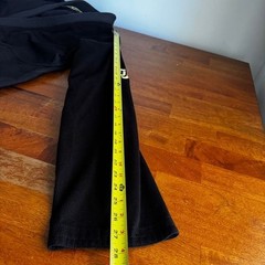 Fuji Sports Flow-Tech BJJ Gi Black/Gold top only adult A5 new