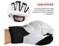 LangRay MMA Training Gloves White Small Sparring Punch Bag Gloves