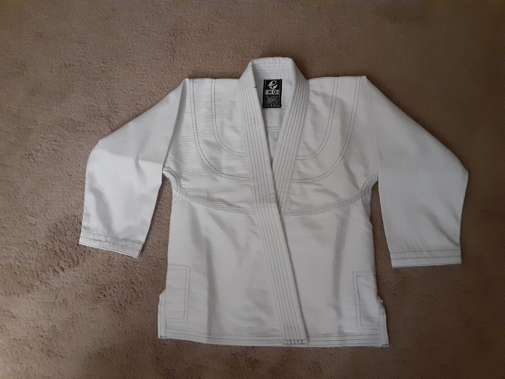 Karate Jacket 100% Cotton Martial Arts Gi size 1 (NO BELT)