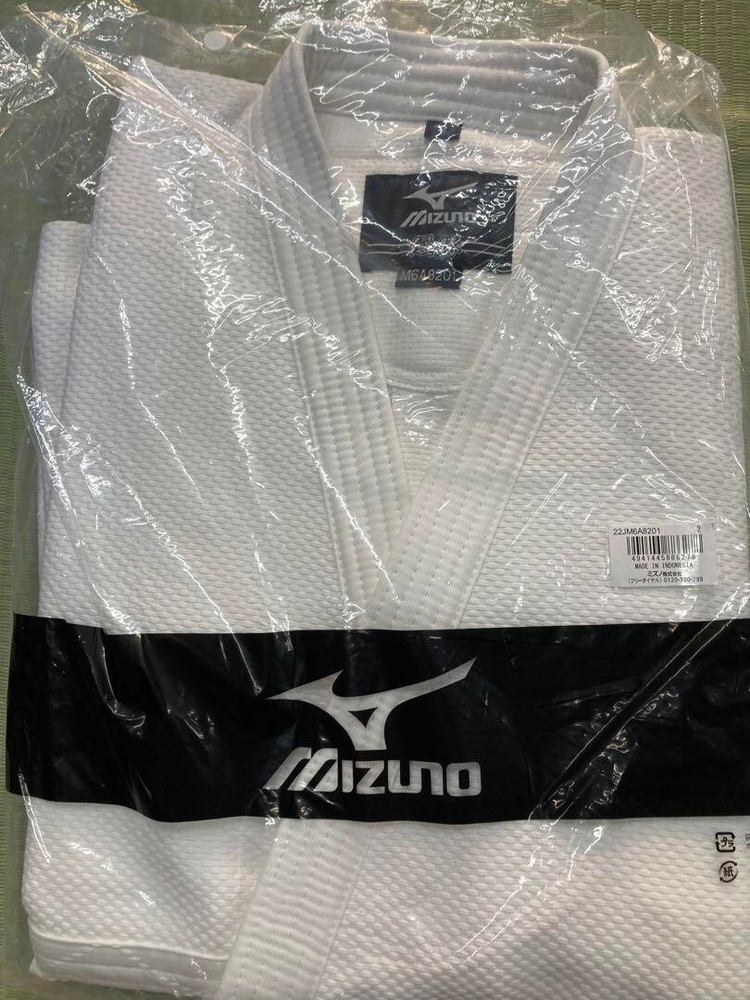 Mizuno Judo Gi Judogi Jacket Top Double Weave Model White 22JM6A8201 Multi-size