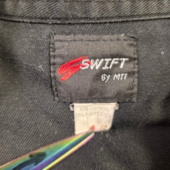 Swift Karate Gi Top Unisex 4 Black Dragon Tiger Patch Streetwear Skater Grunge