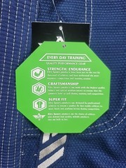Elite Sports BJJ Gi Jacket Top Only Blue A2H Husky New With Tags