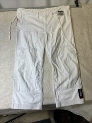 Koral Fight Co A1 White 100% Cotton Brazilian Jiu-Jitsu Top A3 Pants, Manto Belt