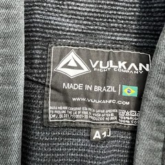 VULKAN Jiu Jitsu GI Pro Size A1 Black Jacket Top FightWear Jacket