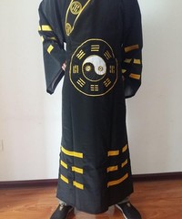 New Wudang Taoist Robe Wushu Kung Fu Tai Chi Morning exercise Uniform with Hat