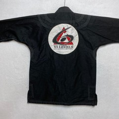Break Point VI Levels Gi Kimono Mens A1 Black Top Pants Gracie Jiu Jitsu BJJ Set