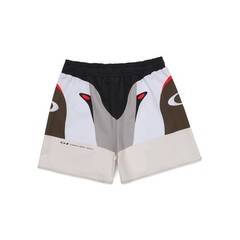 A&P x OAKLEY SS RASHGUARD & SHORTS JIU JITSU BJJ NO GI GRAPLING – ALBINO & PRETO
