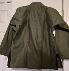Elite Kids Martial Arts Jiu Jitsu Uniform Gi Top Only Green Size C3 New Tags