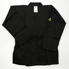 adidas Taekwondo Uniform Open-Style Black Dobok