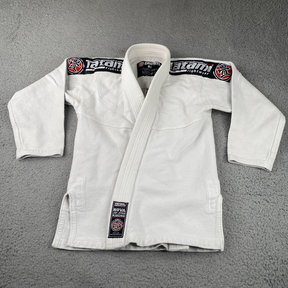 Tatami Fightwear Kimono Gi Jacket Adult A1 White Jiu Jitsu Nova (Jacket Only)