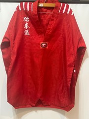 Master Park’s Black Belt America Taekwondo Uniform Red Size 3 USA Korea Martial