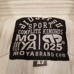 Moya Brand Jiu Jitsu MMA Full Gi Kimono Size A2 Marcelo Alonzo Carlson Gracie