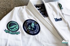 New Arrival White Shoyoroll Batch #22 Illest X SHOYOROLL Jiu Jitsu Gi 450 GSM