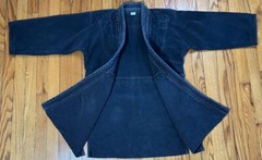 Grey Oriental Gateway Dragon 100% Cotton Martial Arts Jujutsu Karate Jacket Sz 3