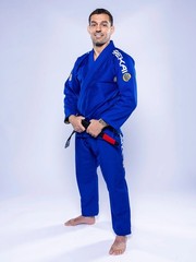 New Fuji Sports Sekai 3.0 „World” Mens Brazilian Jiu-Jitsu BJJ Gi – Blue/Yellow