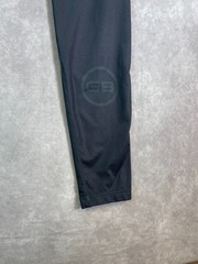 Gracie Barra Jiu Jitsu Rash Guard Pants Mens Large Black Leggings Elastic MMA