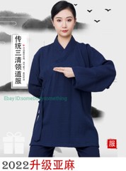 Wudang Taoist Robe Shaolin Kung fu Tai Chi Uniform Martial arts Wing Chun Suit