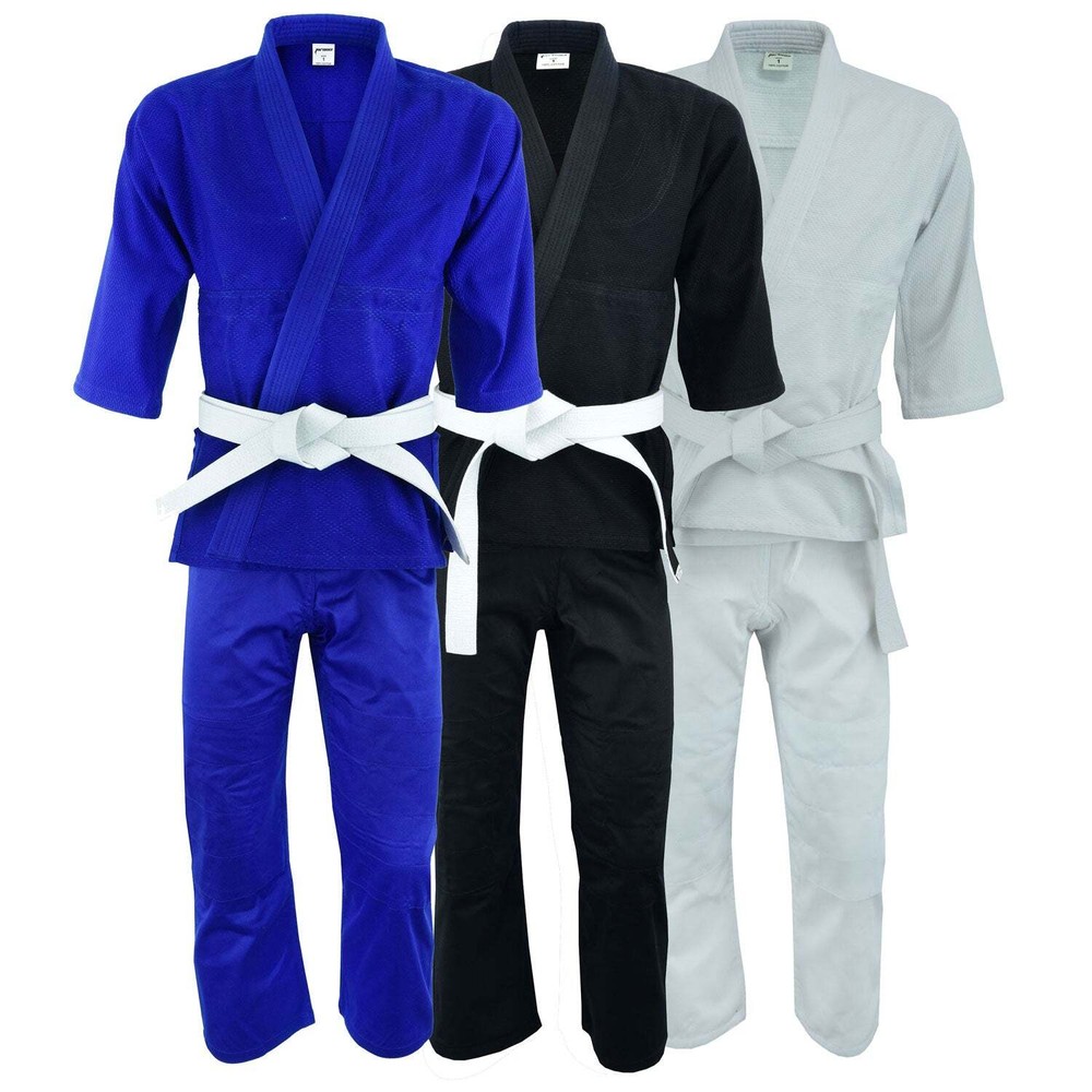 Judo Single Weave Kids Adults Unisex Karate Gi Uniform