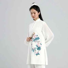 Tai Chi Clothes Women Wushu Clothes Kung Fu Martial Art Uniform Hand Painted
