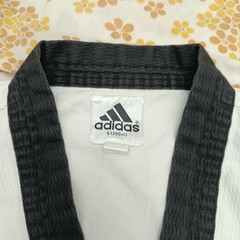 Adidas Taekwondo Vintage Korea White Men Uniform Shirt Kimono Size 6 200cm