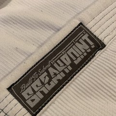 Breakpoint Brazilian jiu jitsu Jacket White – Size A0 & 66 Inch Belt