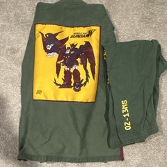 Limited Run Rare Albino & Preto Mobile Suit Gundam BJJ Gi A2 Green Yellow Maroon