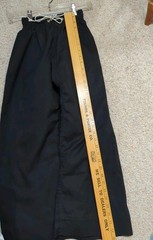 Century Karate Uniform Student Gi Jacket Kids 3 Red Open Front Black Pants Belt