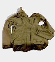 Ultimate Fighting Championship GI Jane Women’s Jacket *Camel *Size Small ~NEW.
