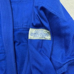 Elite Sports Gi Jacket Mens A3 Blue BJJ Kimono Technical Fightwear Pearl Weave