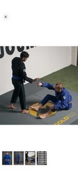 Gold BJJ The Foundation Gi Blue Jiu-Jitsu Uniform Set w/ Belt (Adult Unisex)