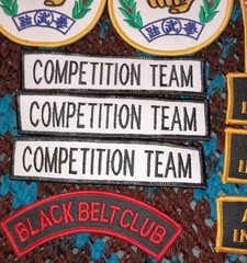 Martial Arts patch collection, 14 patches in the set