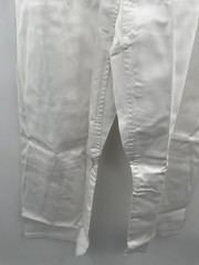 Century Karate Student Uniform Gi Adult XL 6 White Open Front Drawstring Waist