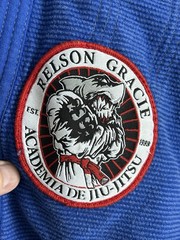 Break Point A1 Blue BJJ Gi Relson Gracie Academy Jiu Jitsu Jacket Kimono MMA