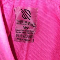 Womens/Girl Pink Sanabul Gi Designed in California made in Pakistan W4