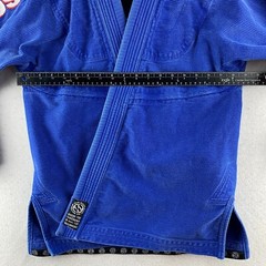 Kids BJJ Gi Size Y1 Kosen Blue Youth Jacket San Diego Jiu-Jitsu Performance Wear