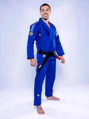 New Fuji Sports Sekai 3.0 „World” Mens Brazilian Jiu-Jitsu BJJ Gi – Blue/Yellow