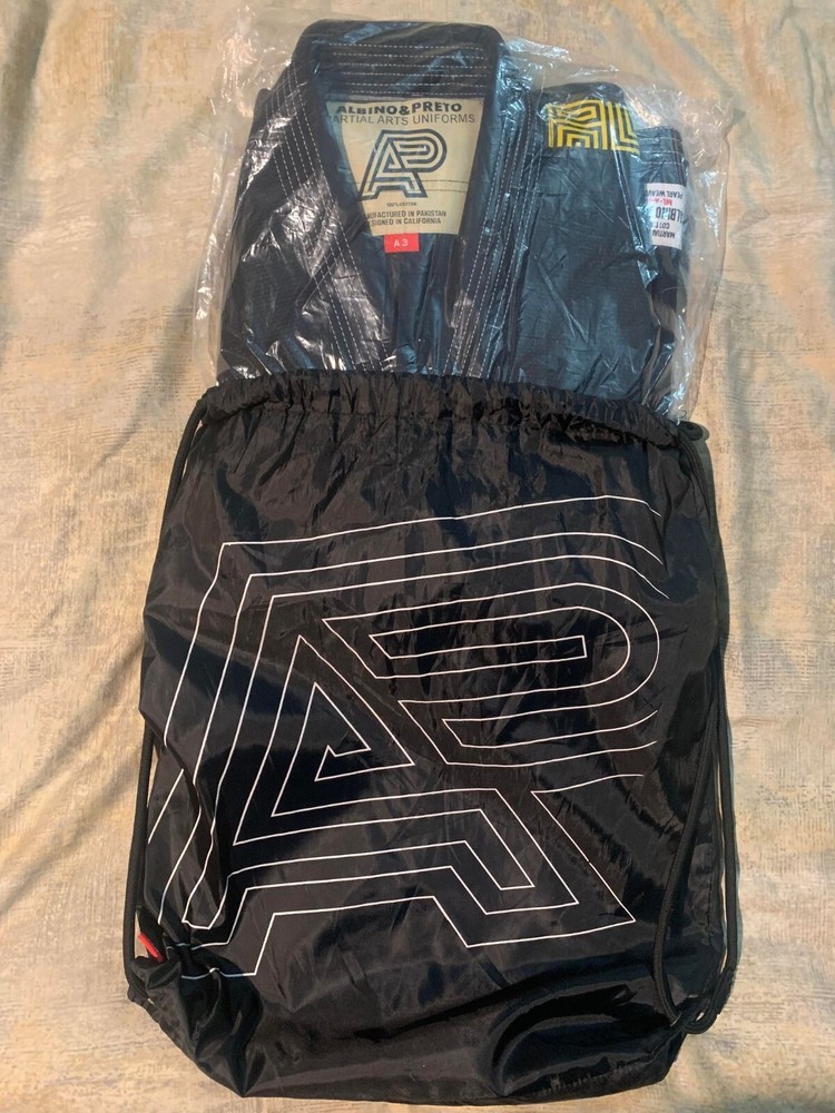 A3 Albino and Preto AP Black Batch 5 ( ’.’) Brand New Gi Never Worn