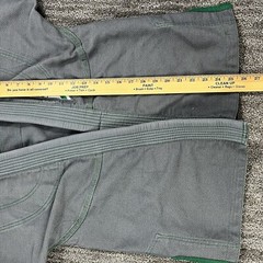 ELITE Sports Kids Youth BJJ Jiujitsu Gi Uniform / Size C2 / Grey No Bottom Pant