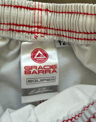 GRACIE BARRA Jiu Jitsu Equipe GB Kimono Jacket Pants WHITE Kids Unisex Size Y2