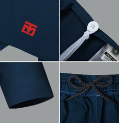 MOOTO MTX Slate Blue Taekwondo Dobok Color Uniform WT Approved Performance