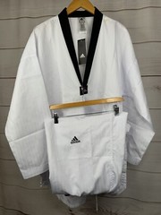 Adidas ADI-CHAMPION 2 Taekwondo Uniform CHAMP-2 WT Dobok TKD New Us 200