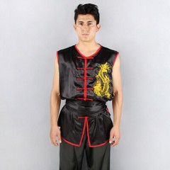 Sleeveless Kung Fu Taichi Uniform Martial Arts Suit Changquan Nanquan Outfit Hot